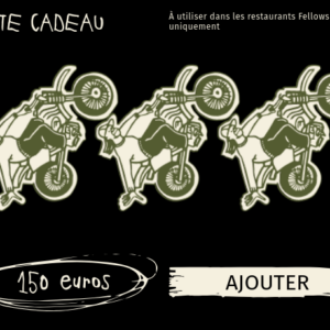 Carte cadeau Fellows 150 euros