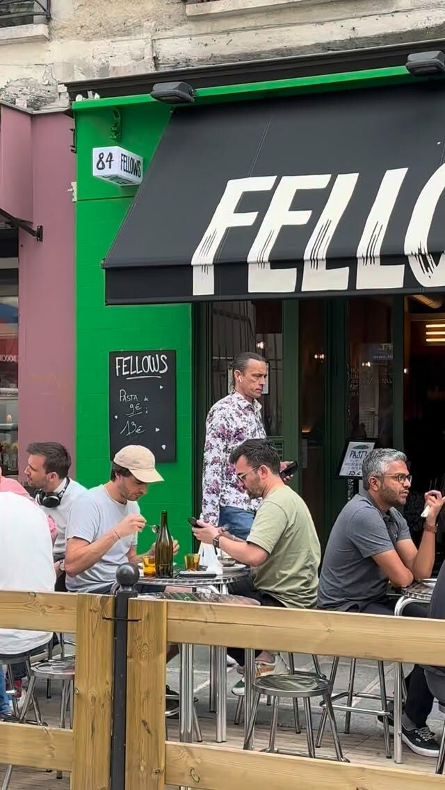 Pasta + sun = OUI

#fellowsrestaurant #parisfood #paris10 #frenchcuisine #parisdining