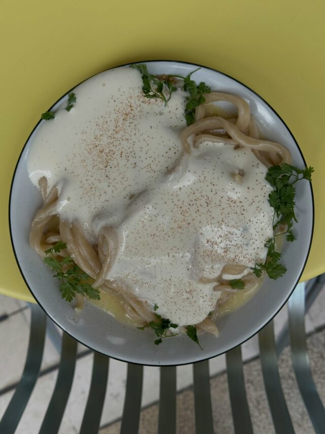 Celle là on te l’a présente plus 😏 #pastalover #vegetarianrestaurant #gastronomie #restaurantparis #frenchcuisine